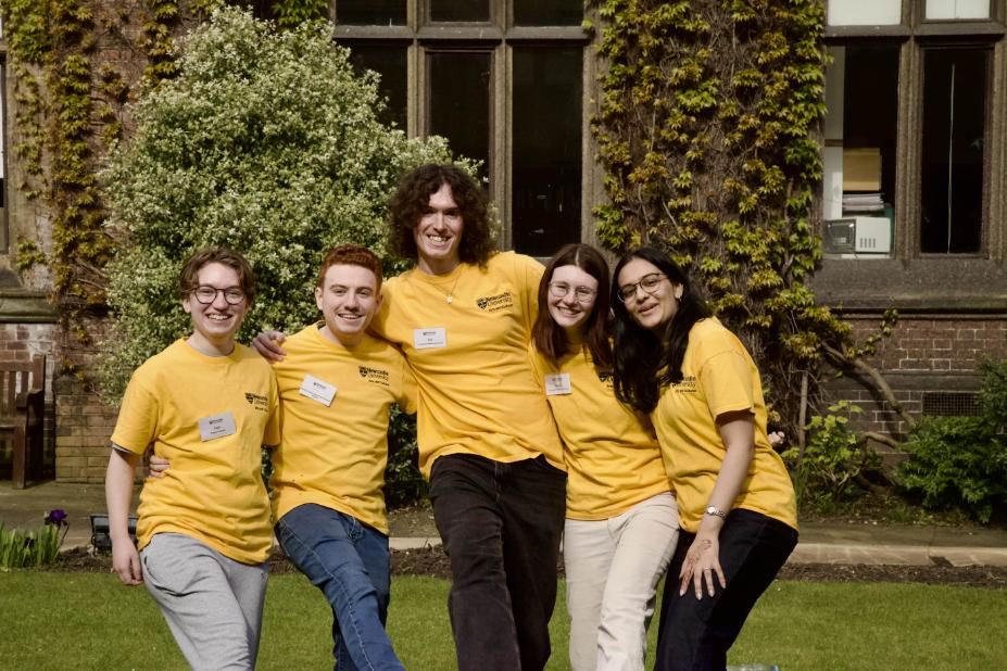 Student Ambassadors at Open Day 2